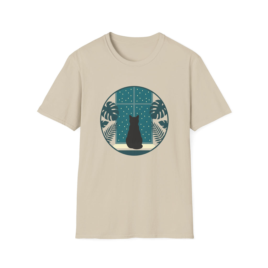 Cat at Window T-shirt