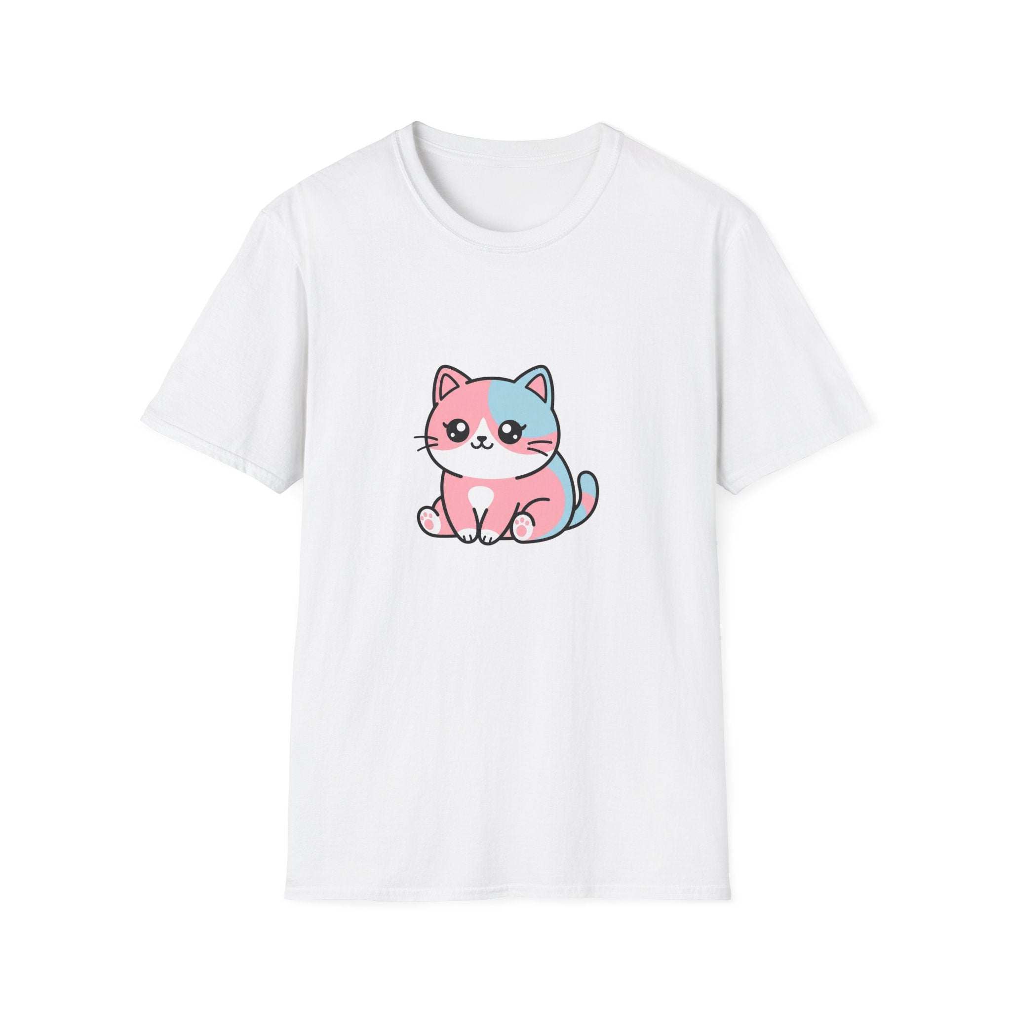 Pastel Kawaii Cat T-shirt