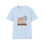 Kawaii Cat With Vase T-shirt
