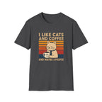 I Like Cats and Coffee T-shirt