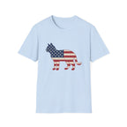 Stars And Stripes Cat T-shirt