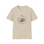 Cat Driving UFO T-shirt
