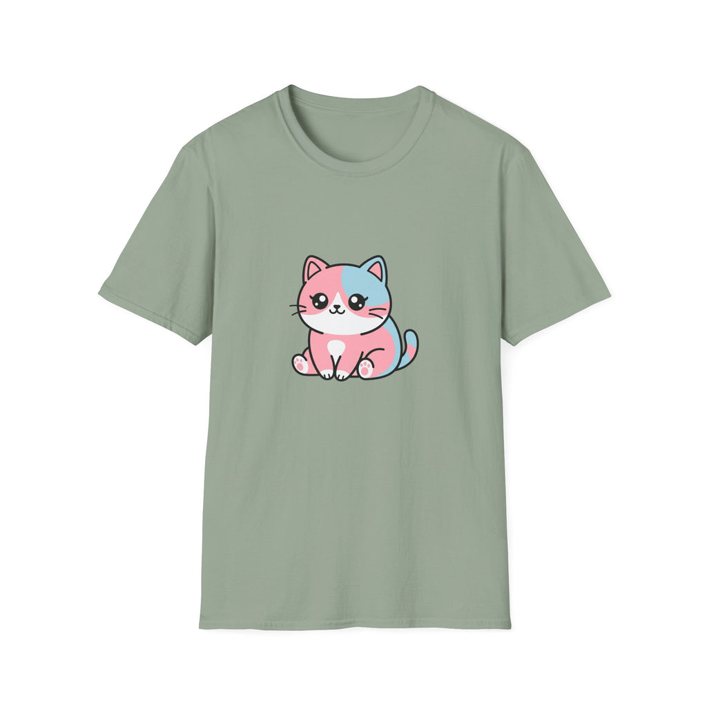 Pastel Kawaii Cat T-shirt