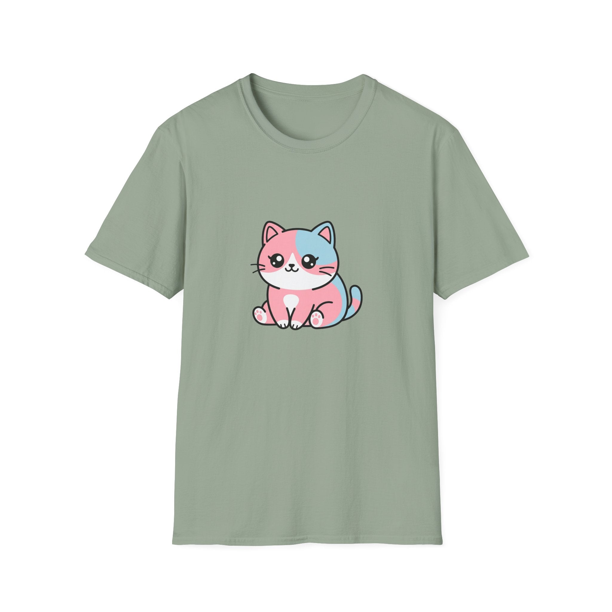 Pastel Kawaii Cat T-shirt