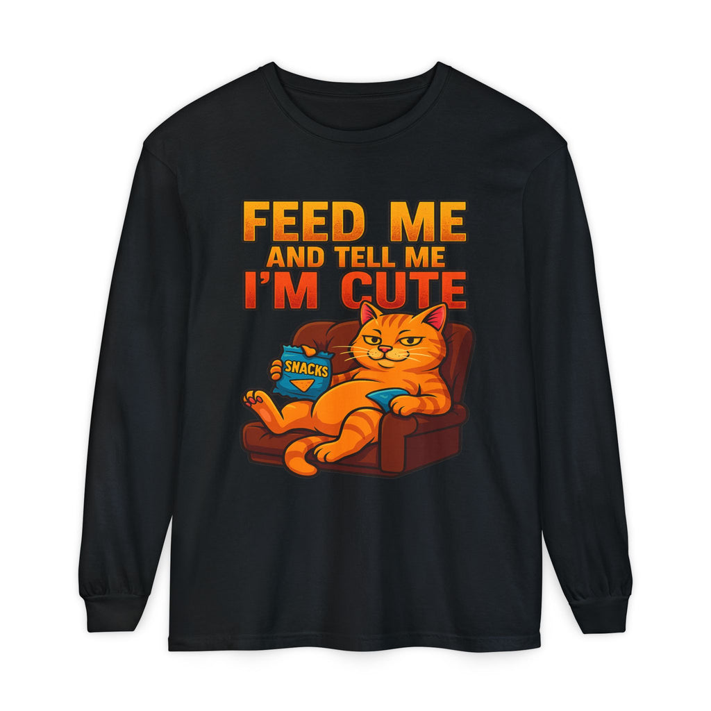 Unisex Garment-dyed Long Sleeve T-Shirt