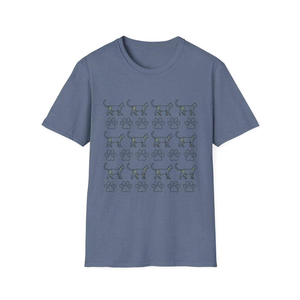 ArtDeco Cats T-shirt