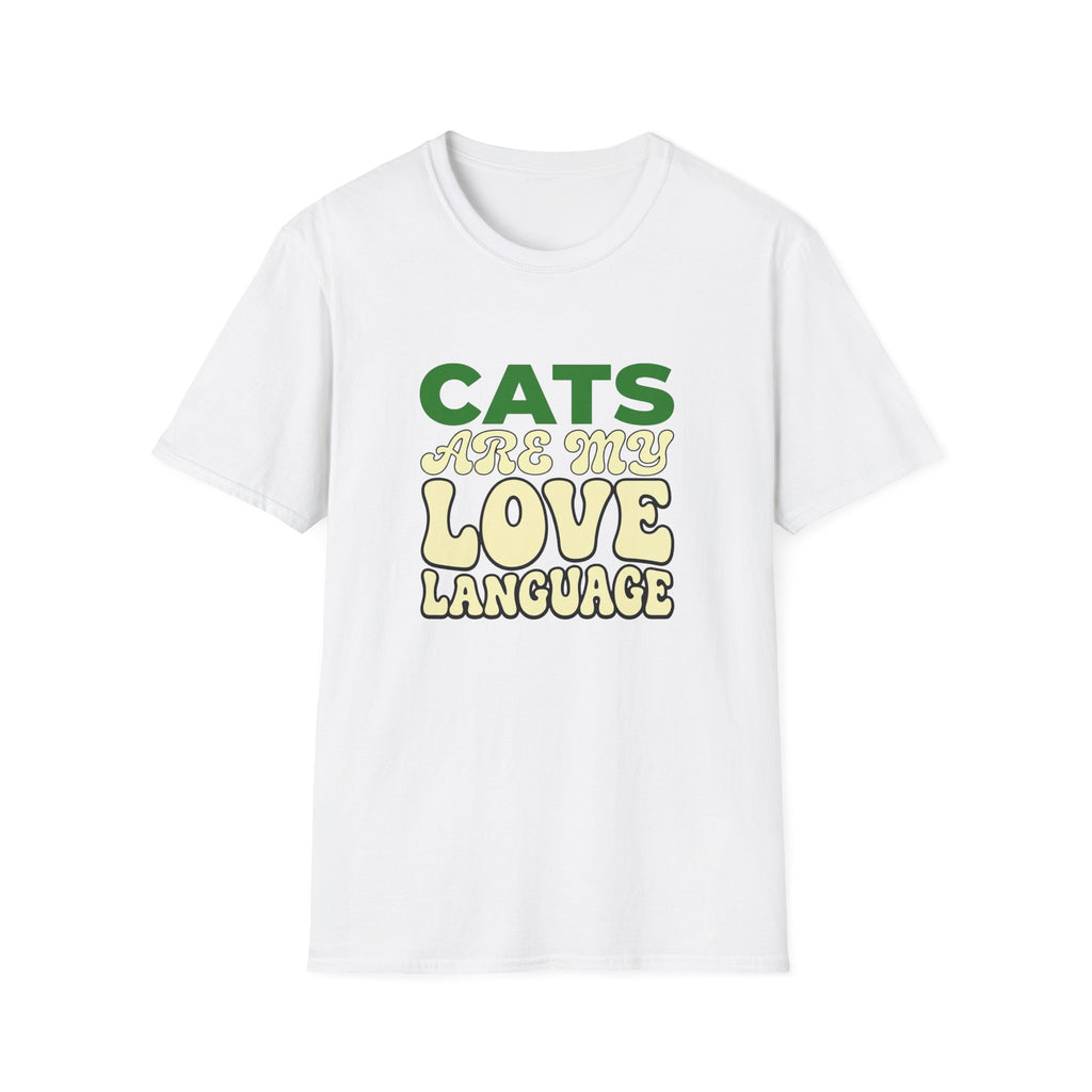 Cats Are My Love Language T-shirt