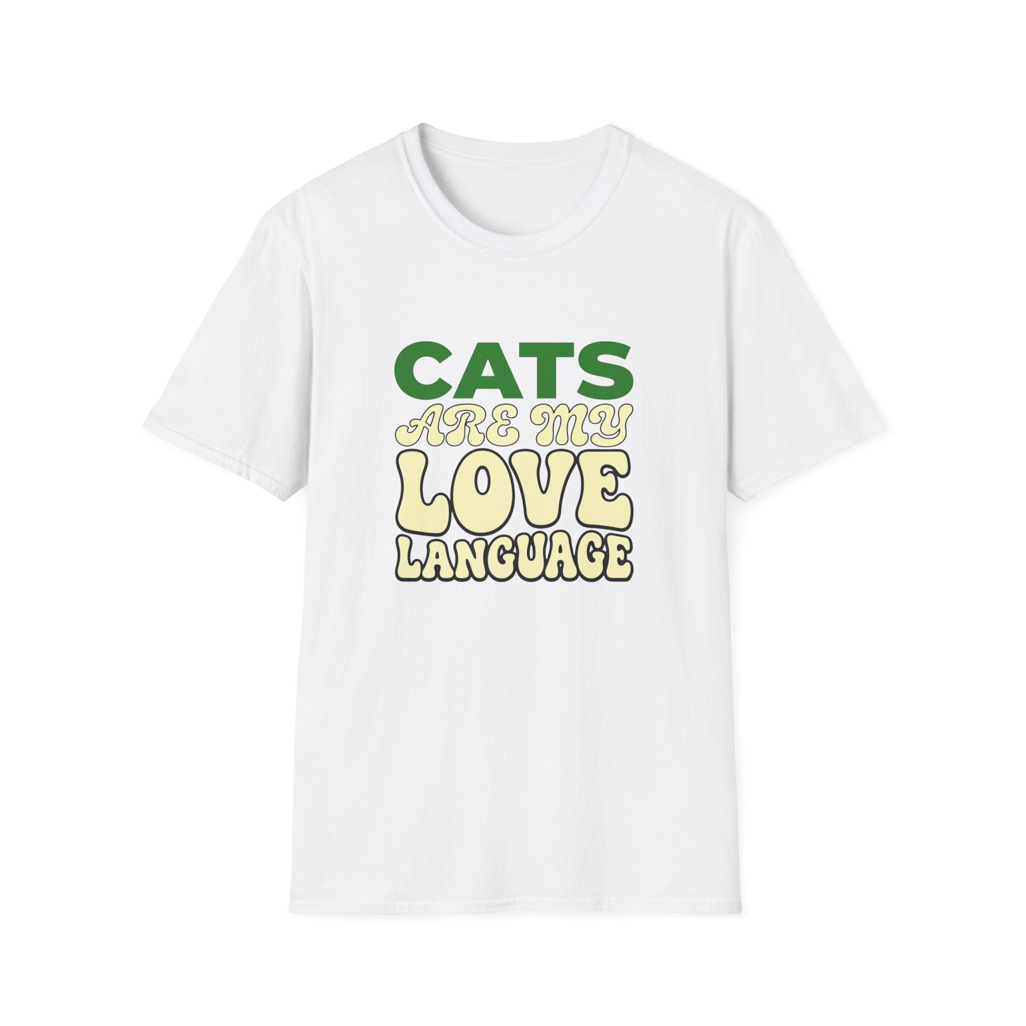 Cats Are My Love Language T-shirt